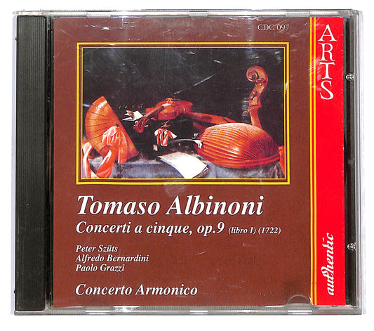 EBOND Tomaso Albinoni - Concerto Armonico - Concerti A Cinque Op.9 CD CD122125