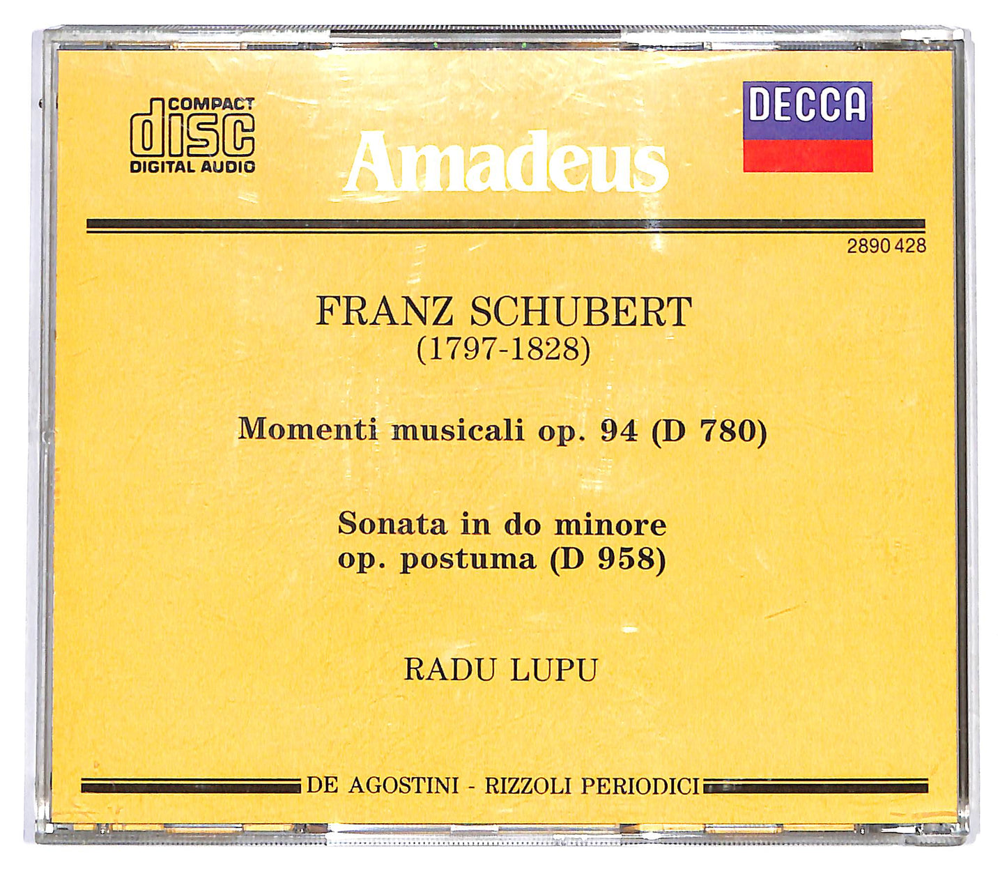 EBOND F. Schubert , Radu Lupu - Momenti Musicali CD CD122128