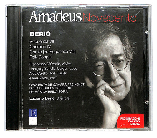 EBOND Berio - Sequenza VIII - Chemins IV - Corale - Folk Songs CD CD122139