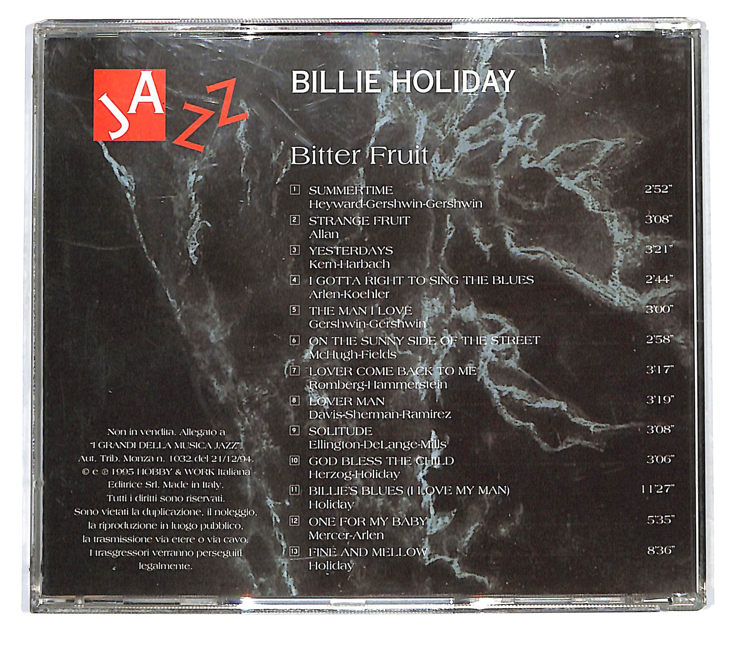 EBOND Billie Holiday - Bitter Fruit CD CD122141