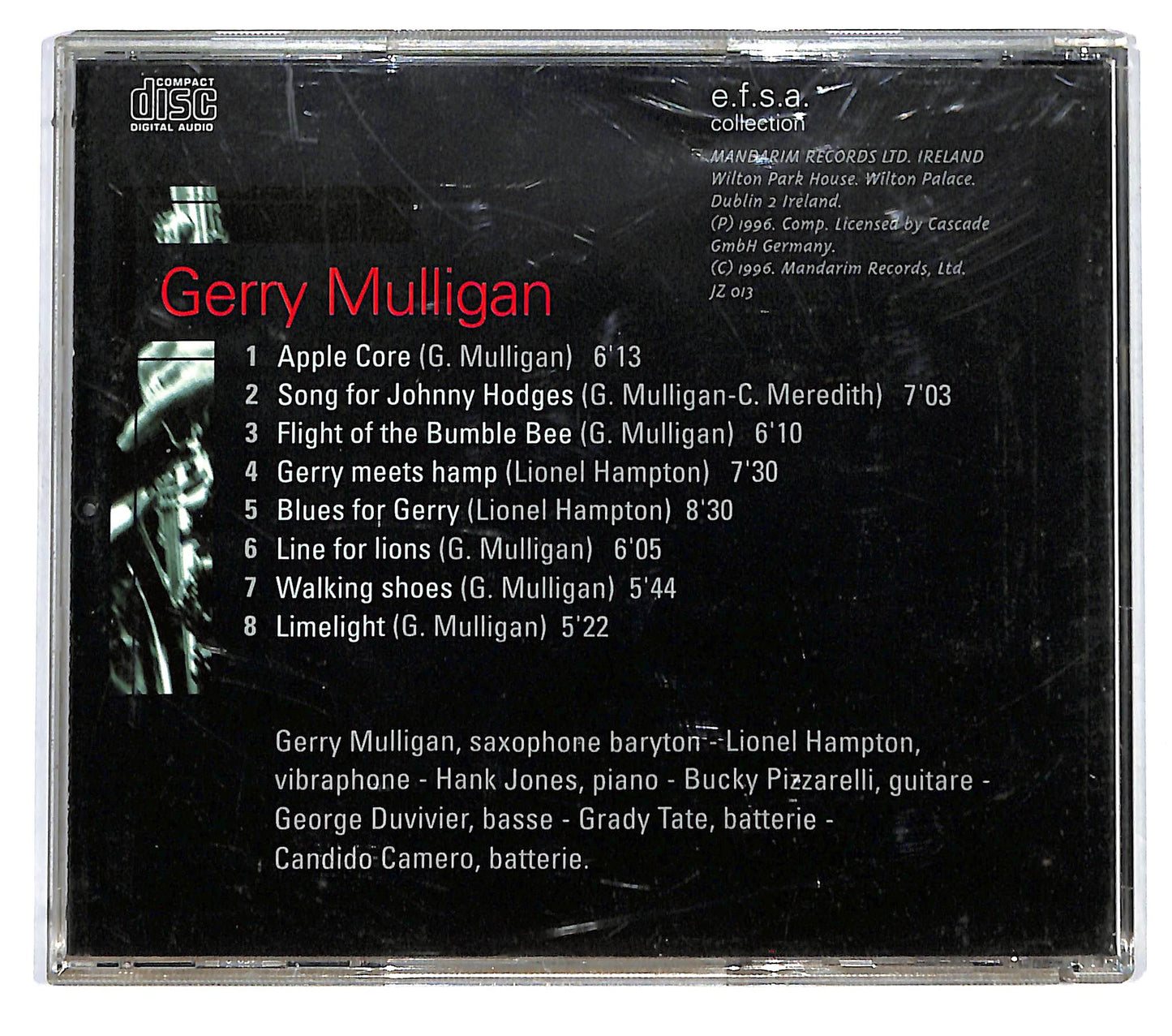 EBOND Gerry Mulligan - Jazz Masters (100 Ans De Jazz) CD CD122152