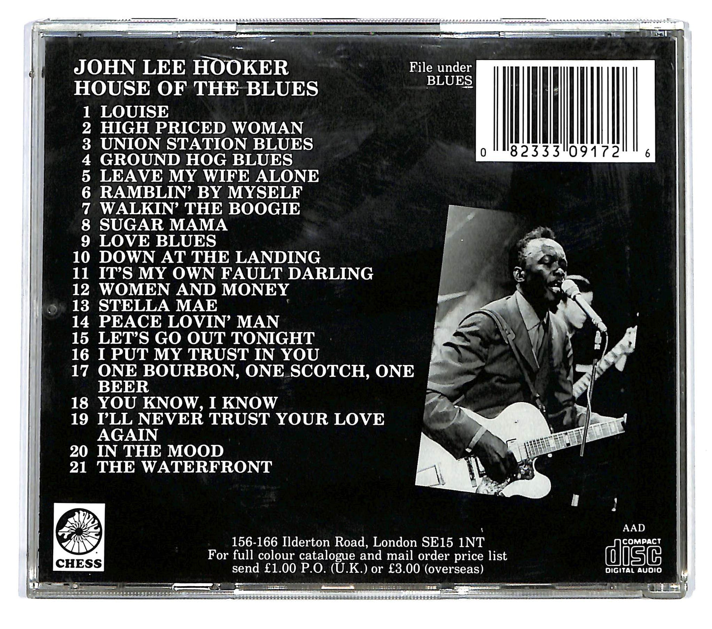 EBOND John Lee Hooker - House Of The Blues CD CD122153