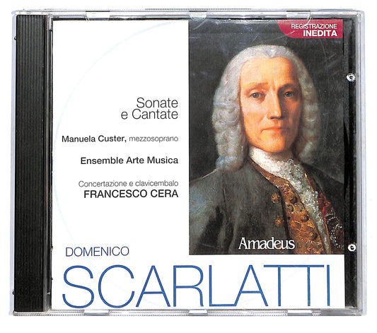EBOND Domenico Scarlatti - M. Custer - Sonate E Cantate EDITORIALE CD CD122239