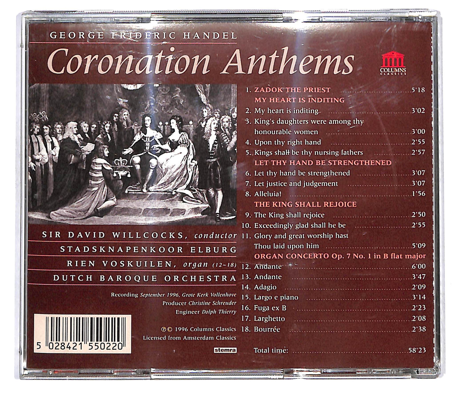 EBOND George Frideric Handel - Coronation Anthems CD CD122251