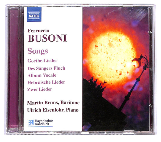 EBOND Ferruccio Busoni - Song CD CD122315