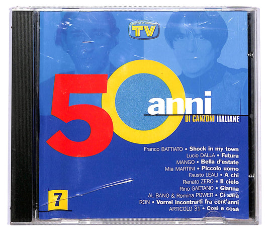 EBOND Various - 50 Anni Di Canzoni Italiane Vol 7 EDITORIALE CD CD122316