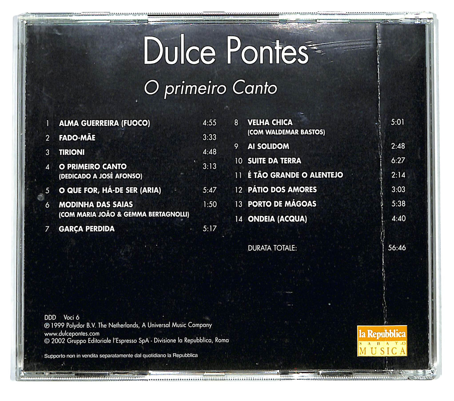 EBOND Dulce Pontes - O Primeiro Canto CD CD122415