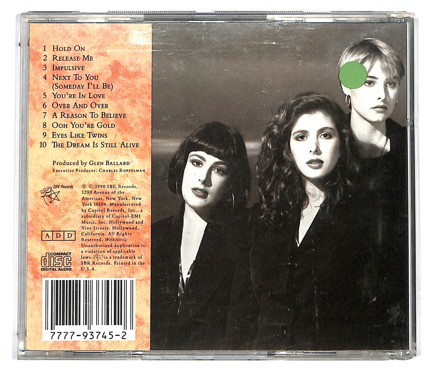 EBOND Wilson Phillips - Wilson Phillips CD CD122423