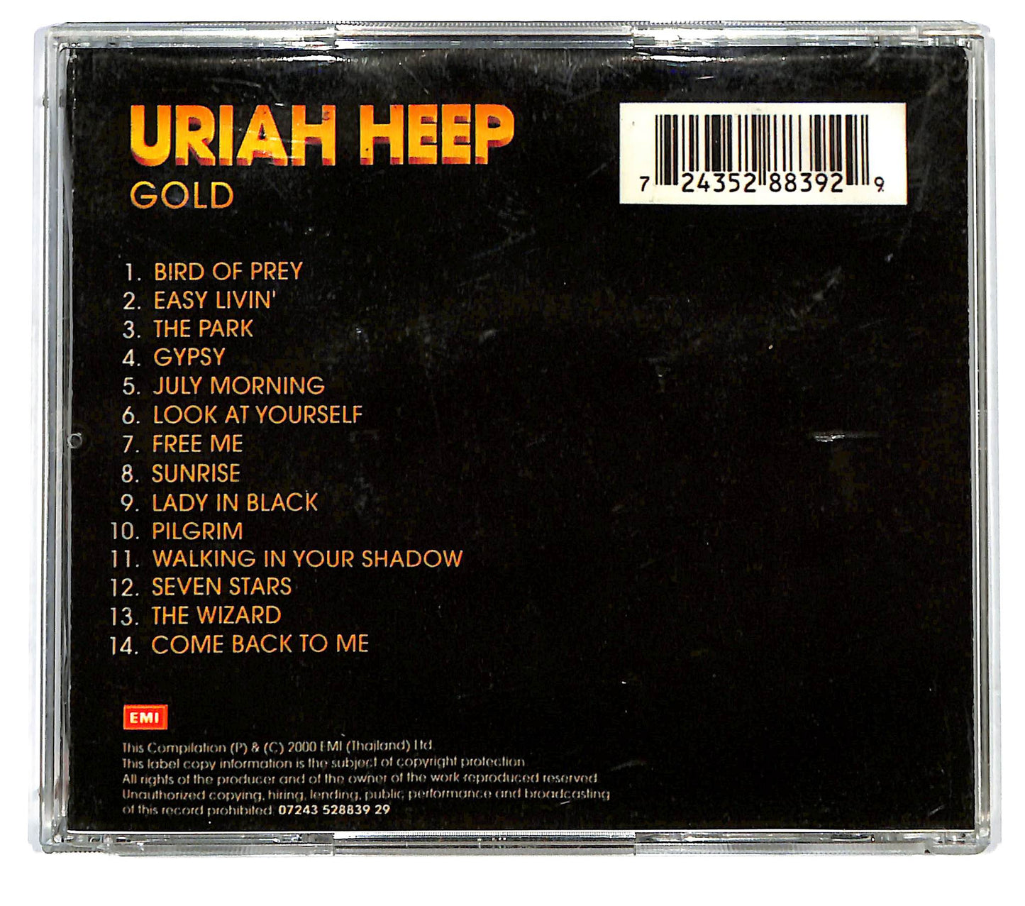 EBOND Uriah Heep - Gold CD CD122427