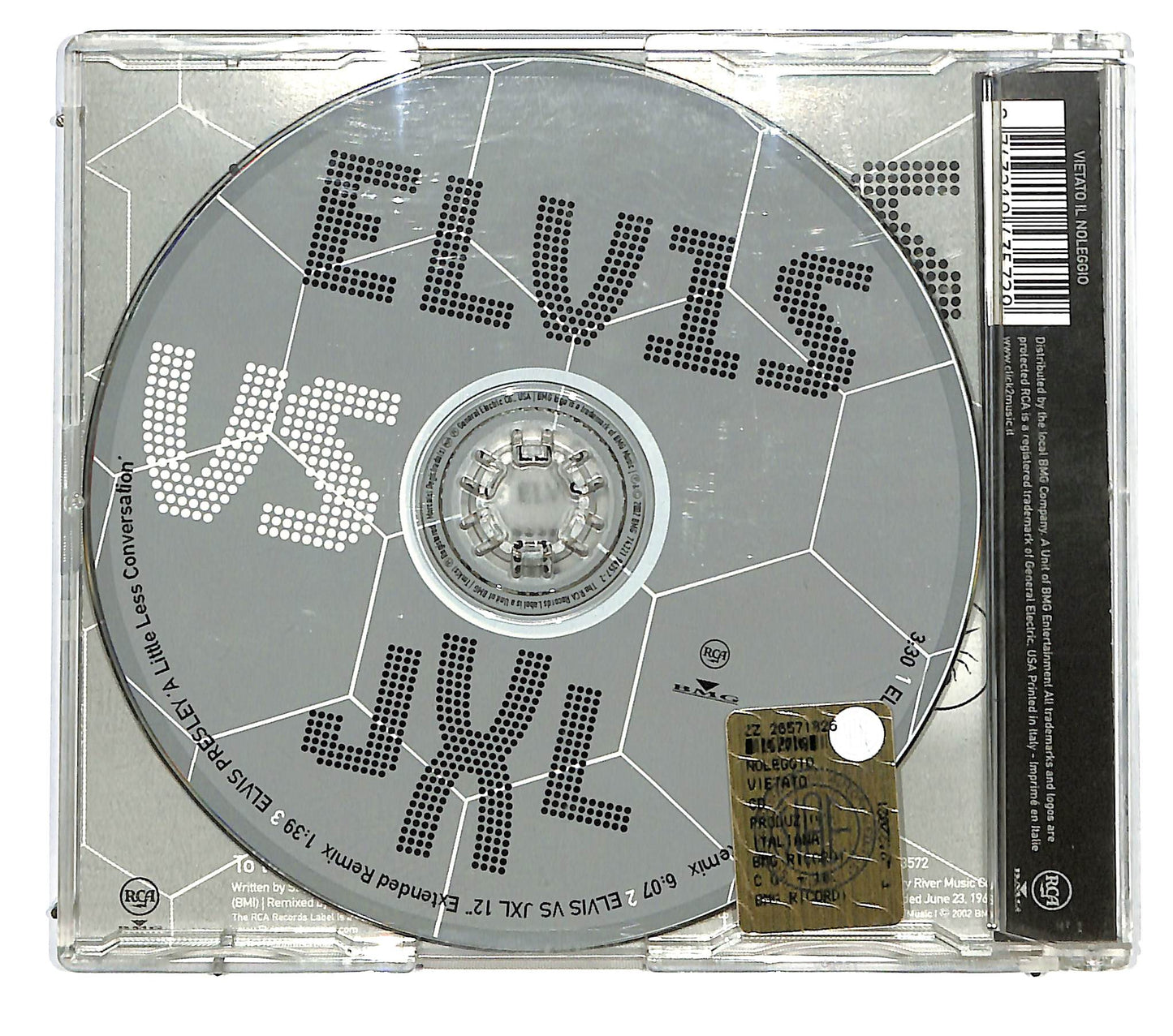 EBOND Elvis Vs JXL - A Little Less Conversation SLIMCASE CD CD122452