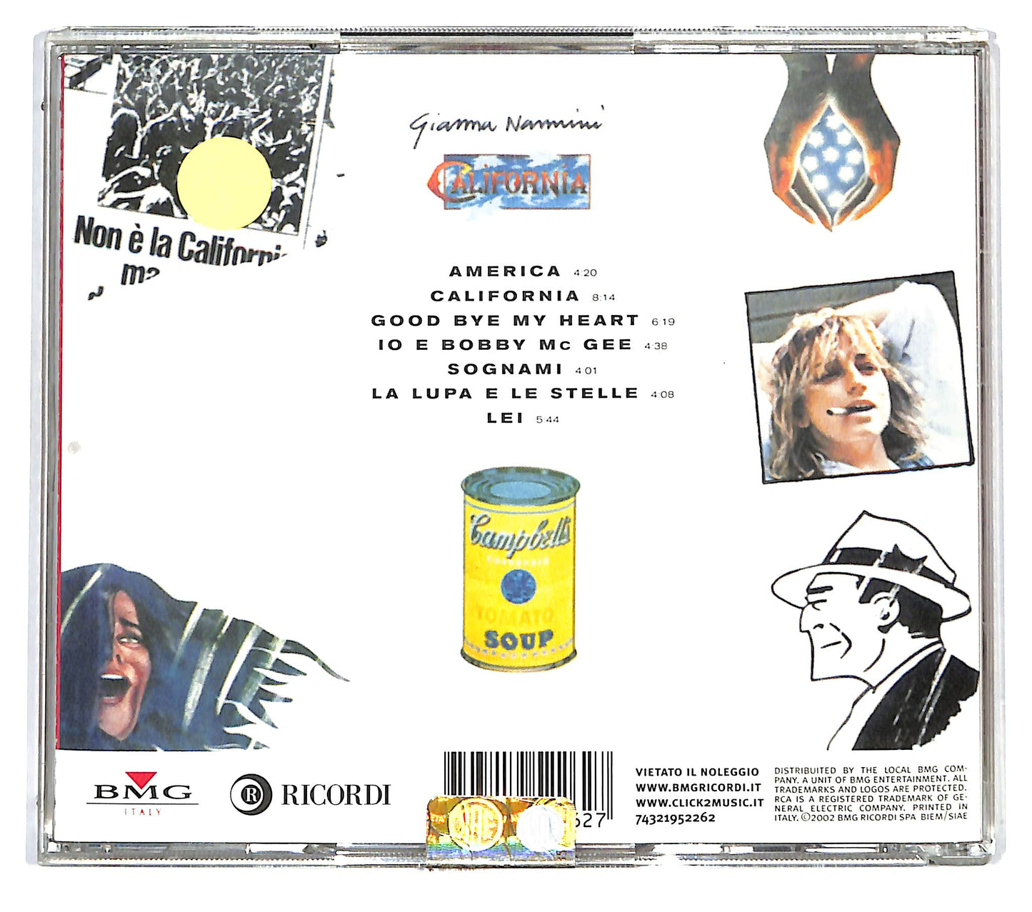 EBOND Gianna Nannini - California CD CD122465
