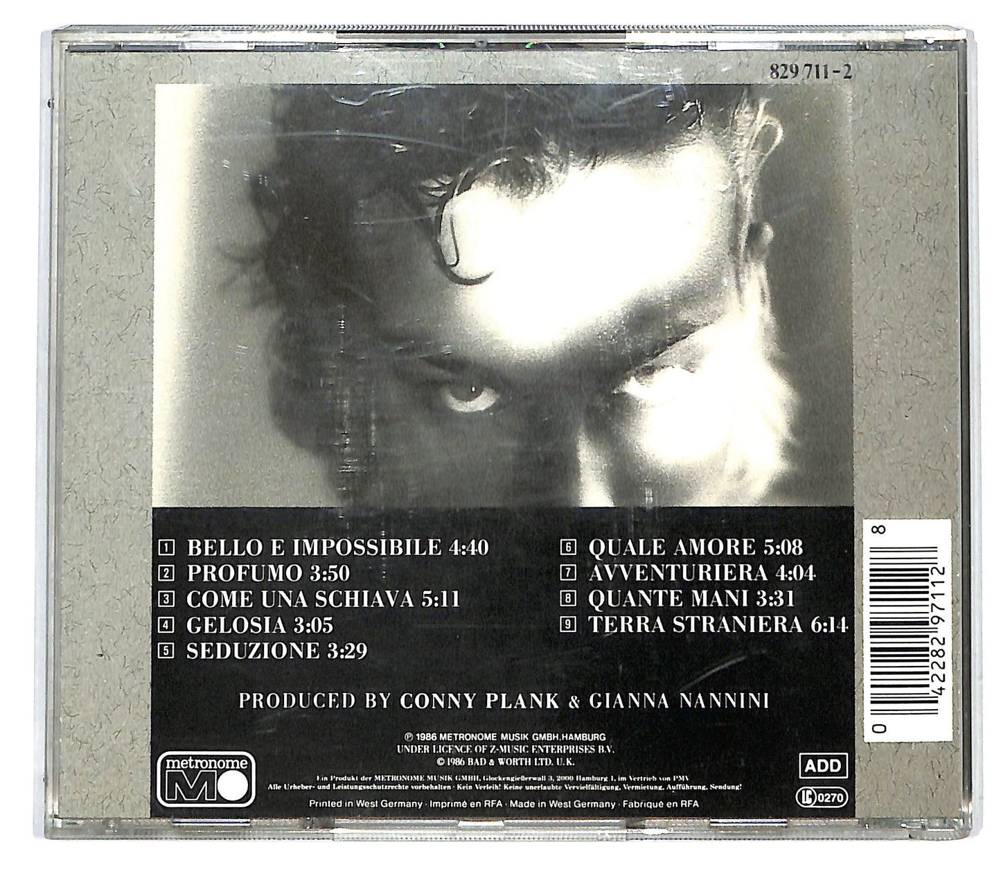 EBOND Gianna Nannini - Profumo CD CD122466