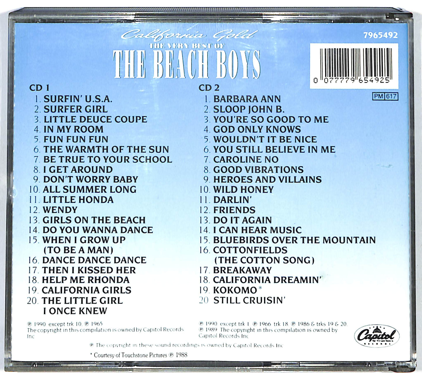 EBOND California Gold - The Very Best Of The Beach Boys CD CD122503