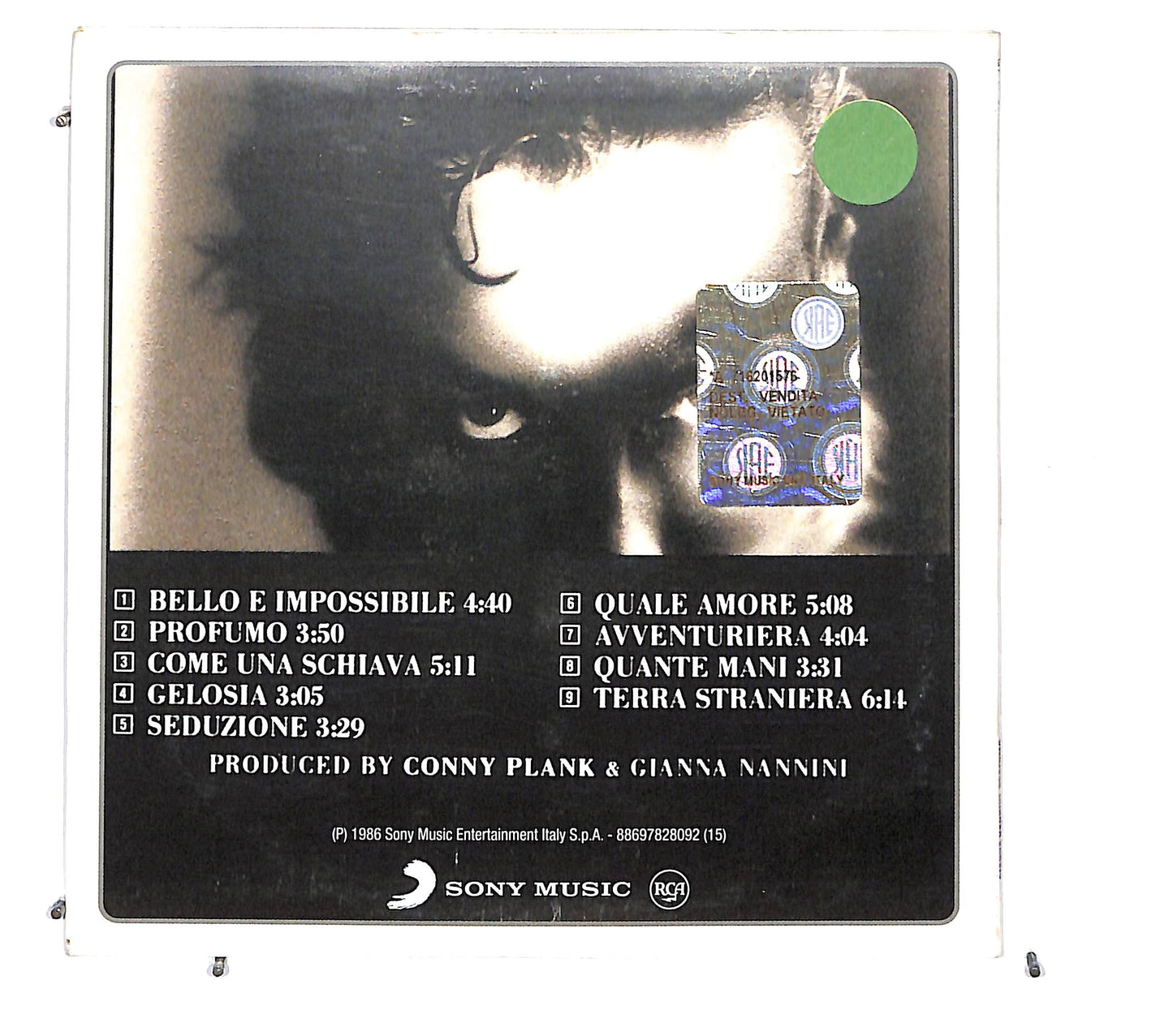EBOND Gianna Nannini - Profumo Cardsleeve CD CD122516