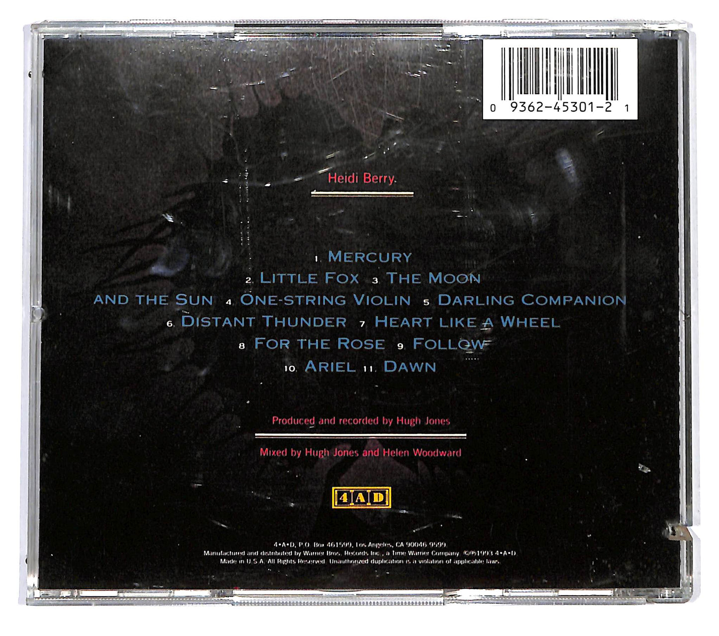 EBOND Heidi Berry - Heidi Berry CD CD122521