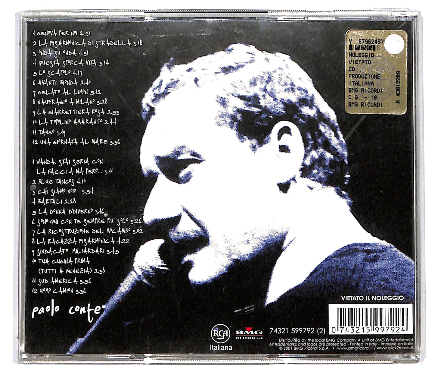 EBOND Paolo Conte - Gli Anni 70 CD CD122530