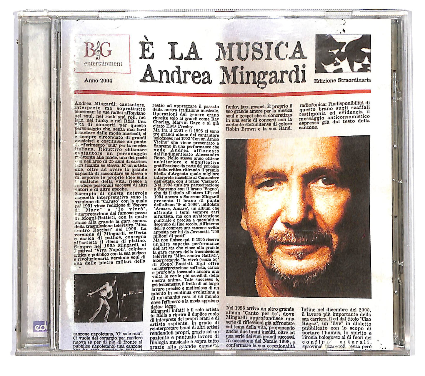 EBOND Andrea Mingardi - E La Musica CD CD122534