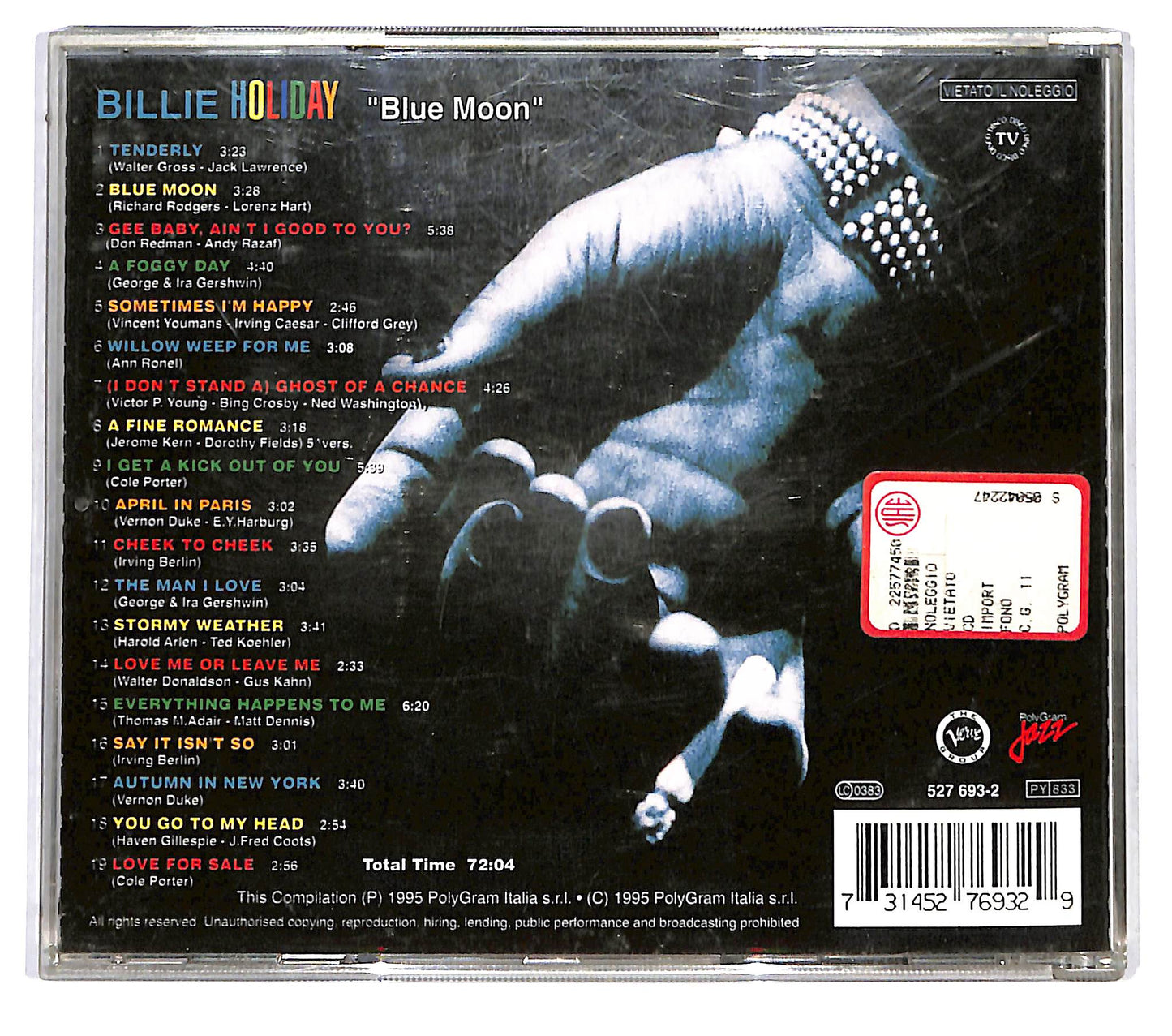 EBOND Billie Holiday - 'Blue Moon' CD CD122558