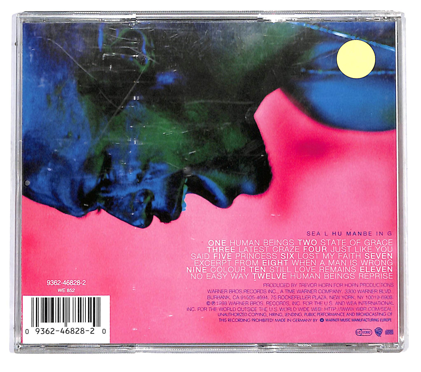 EBOND Seal - Human Being CD CD122720