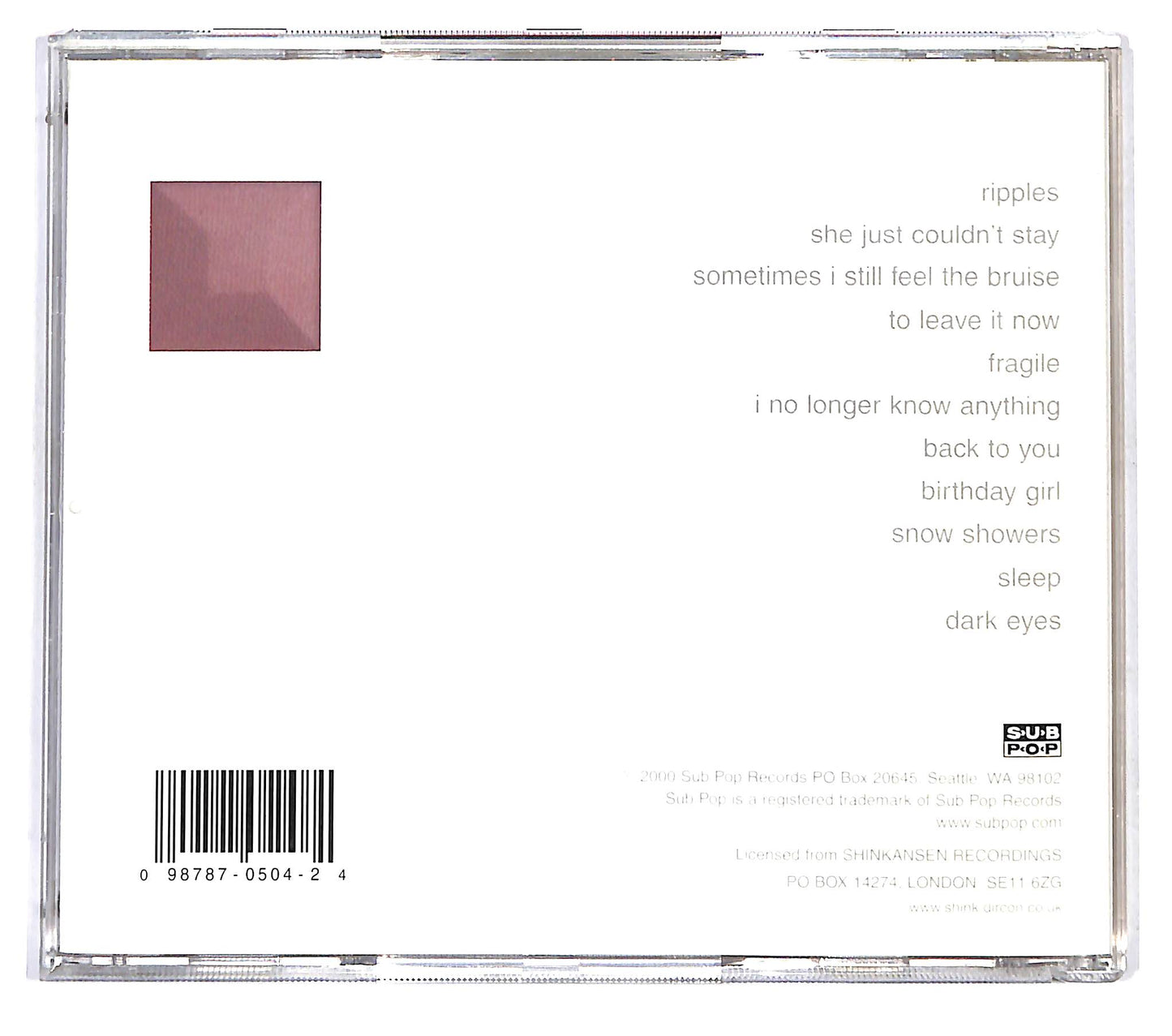 EBOND Trembling Blue Stars - Broken By Whispers CD CD122733