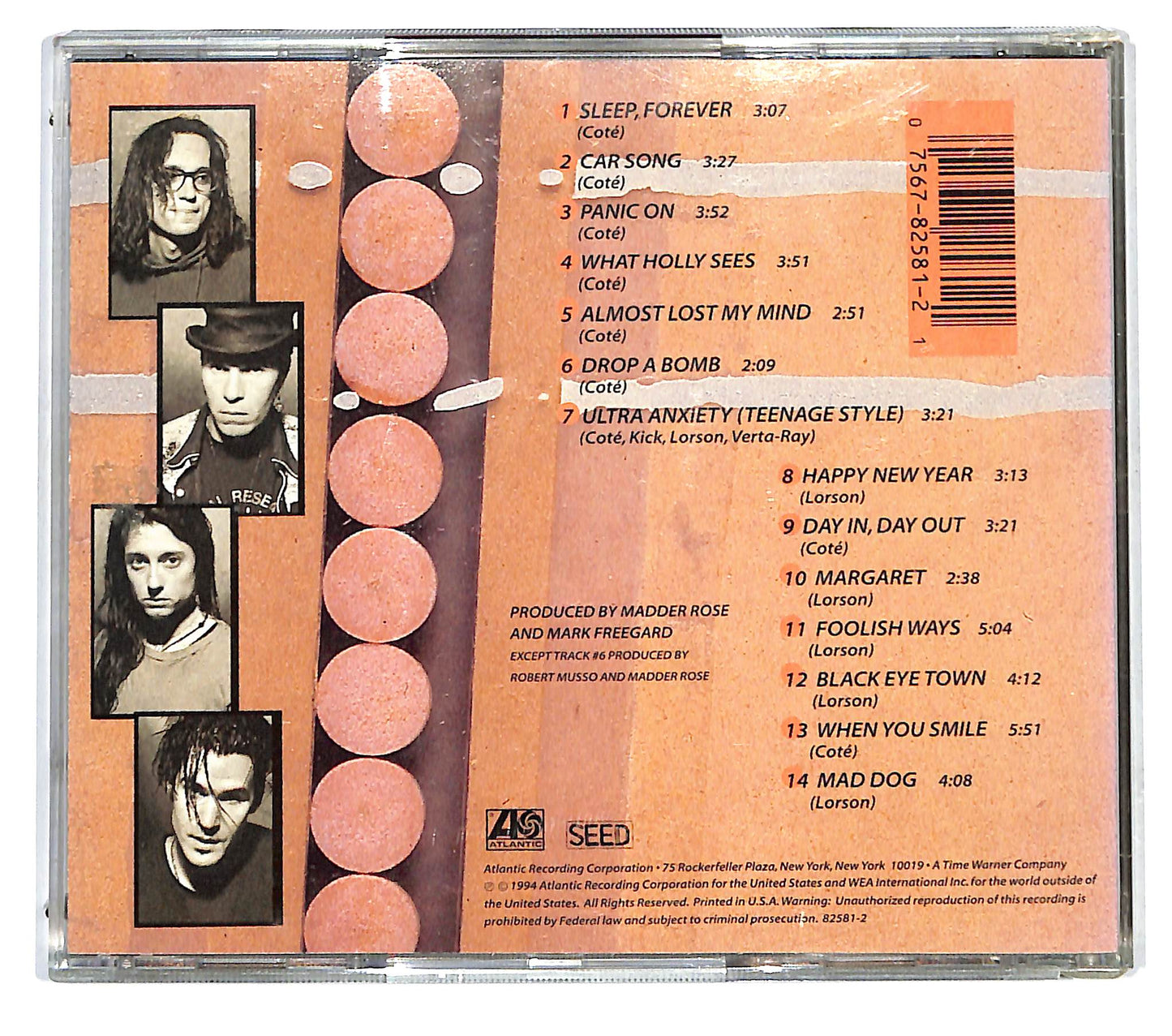 EBOND Madder Rose - Panic On CD CD122817