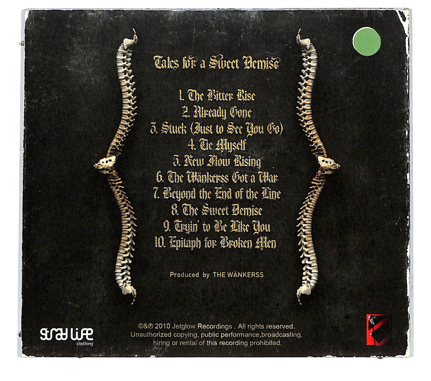 EBOND The Wankerss - Tales For A Sweet Demise DIGIPACK CD CD122824