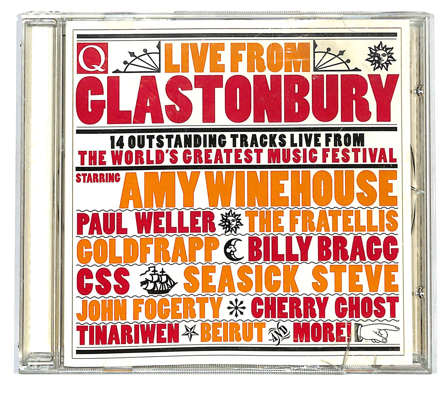 EBOND Various - Q Live From Glastonbury CD CD122830
