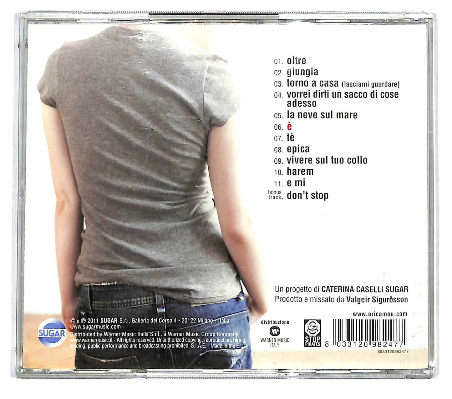 EBOND Erica Mou - E CD CD122848