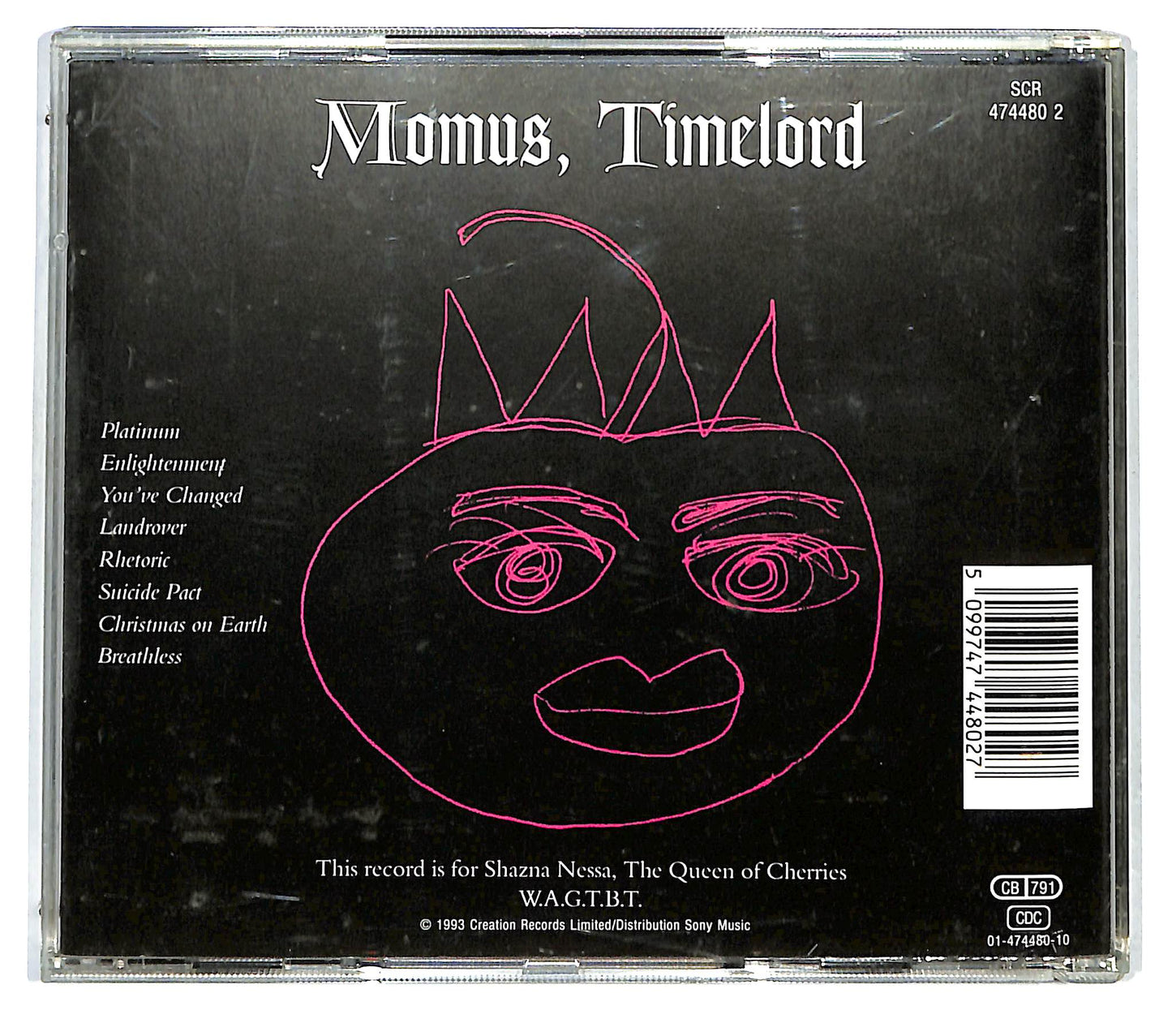 EBOND Momus - Timelord CD CD122860