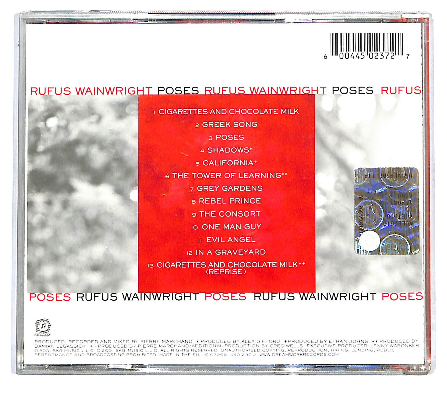 EBOND Rufus Wainwright - Poses CD CD122904