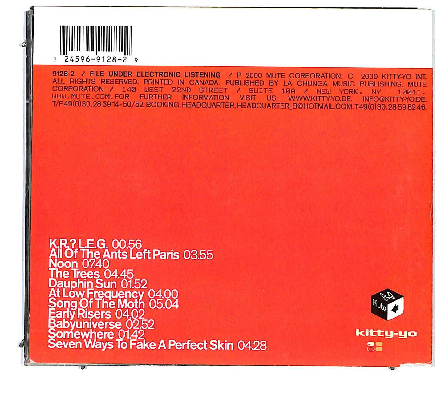 EBOND Tarwater - Animals, Suns & Atoms CD CD122928