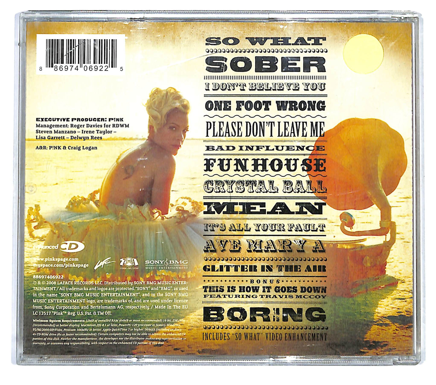 EBOND P!NK - Funhouse CD CD122932