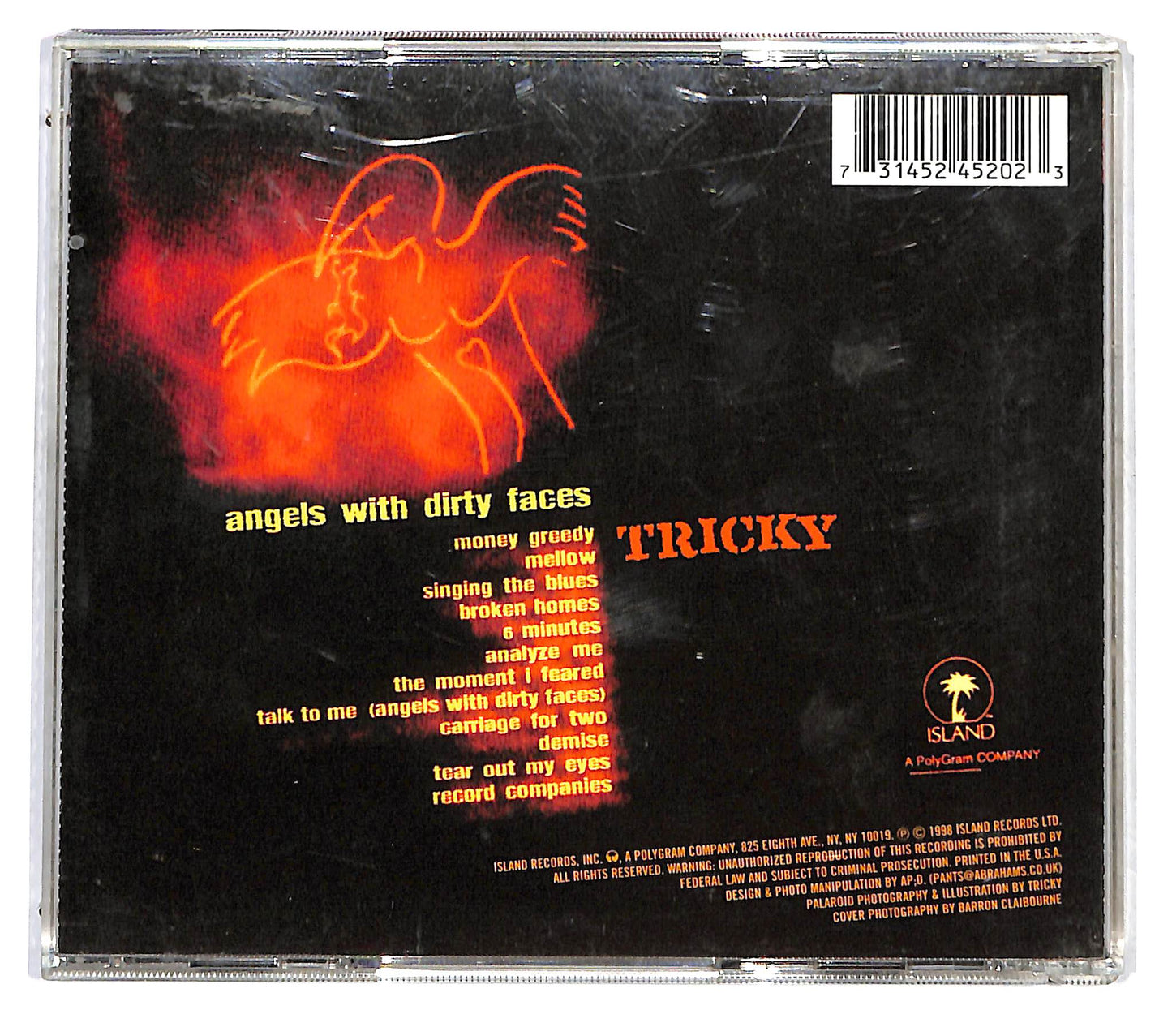 EBOND Tricky - Angels With Dirty Faces CD CD122968