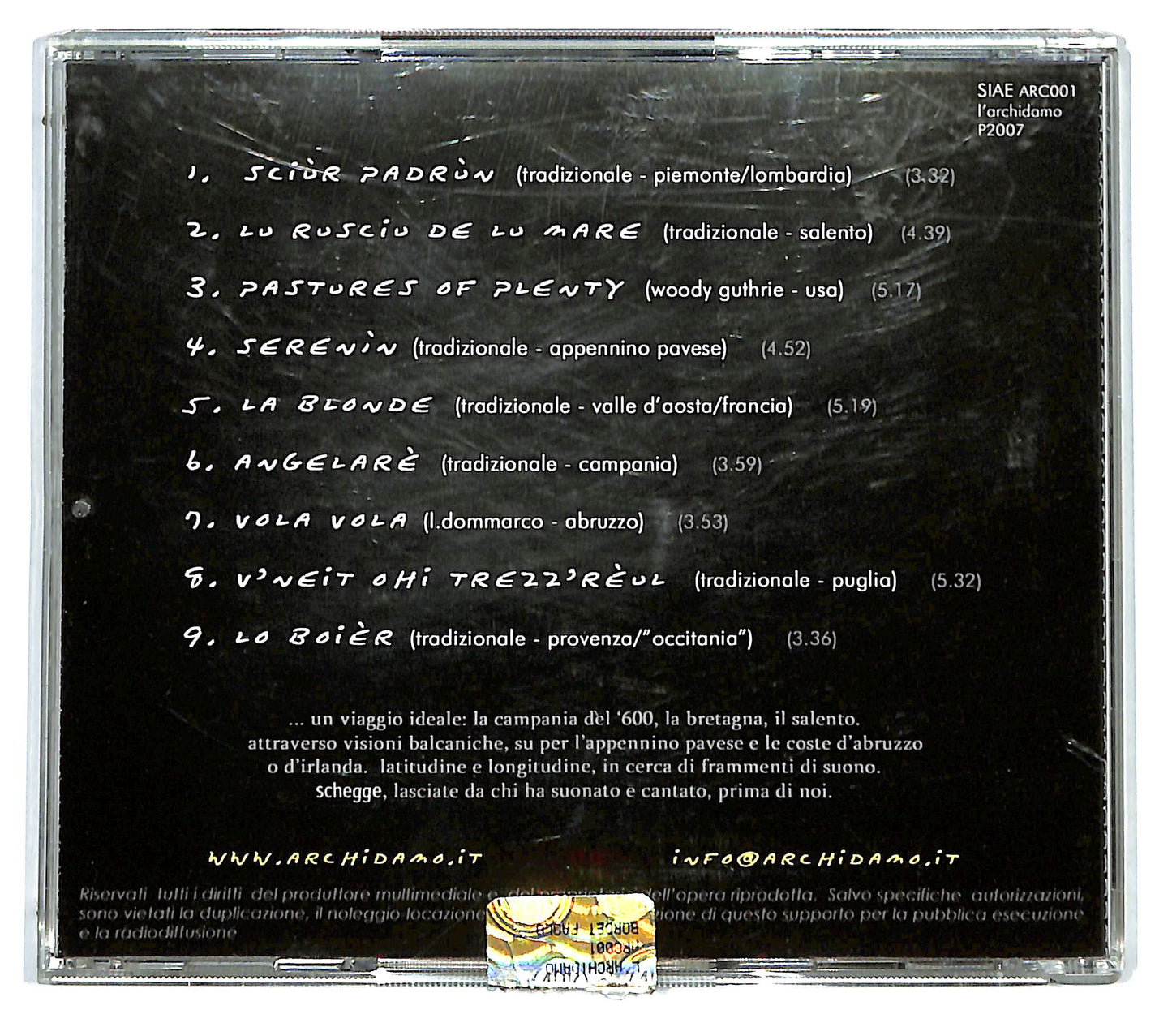 EBOND L'Archidamo - Schejje CD CD123107