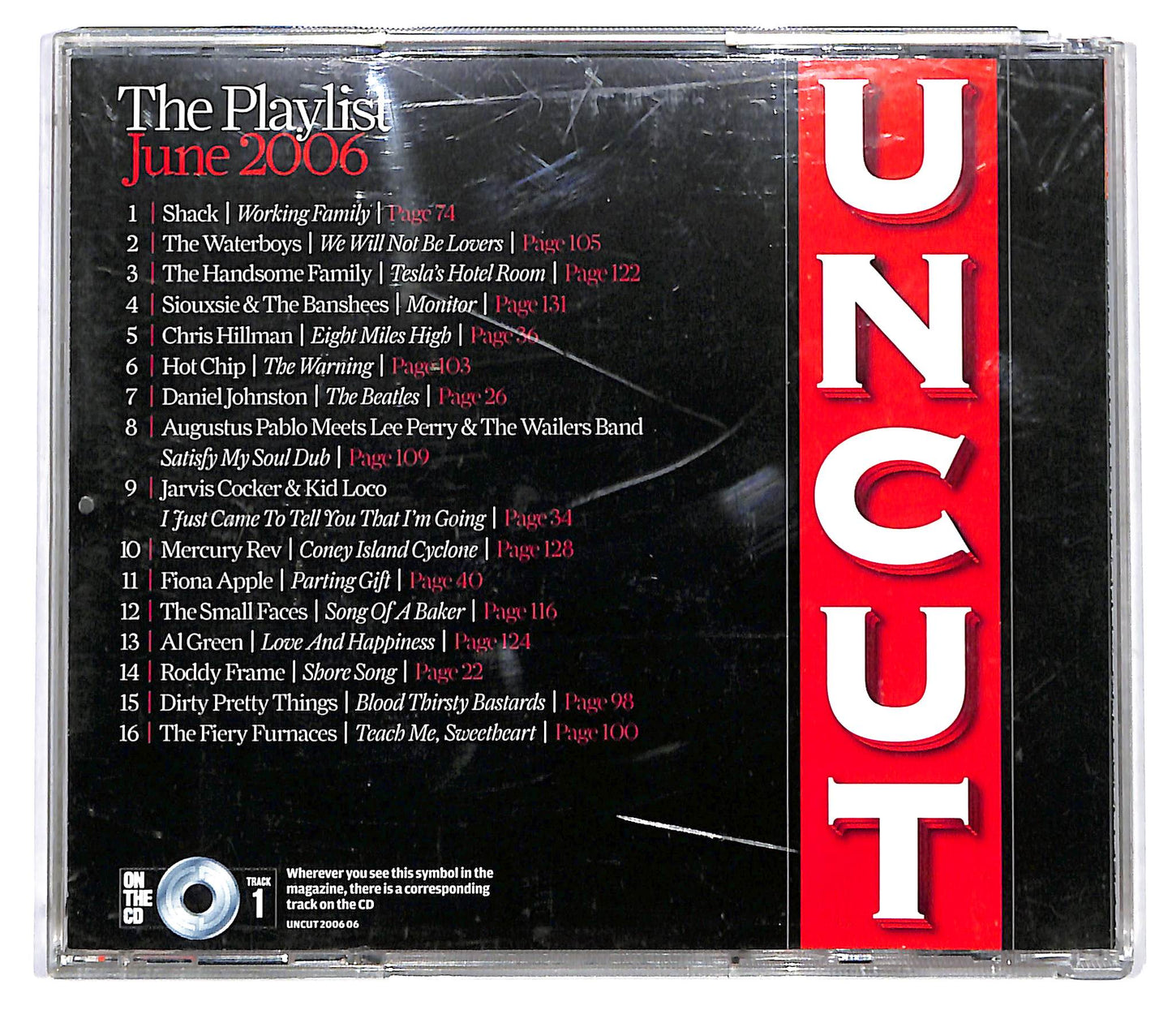 EBOND Various - Uncut: The Playlist June 2006 CD CD123126