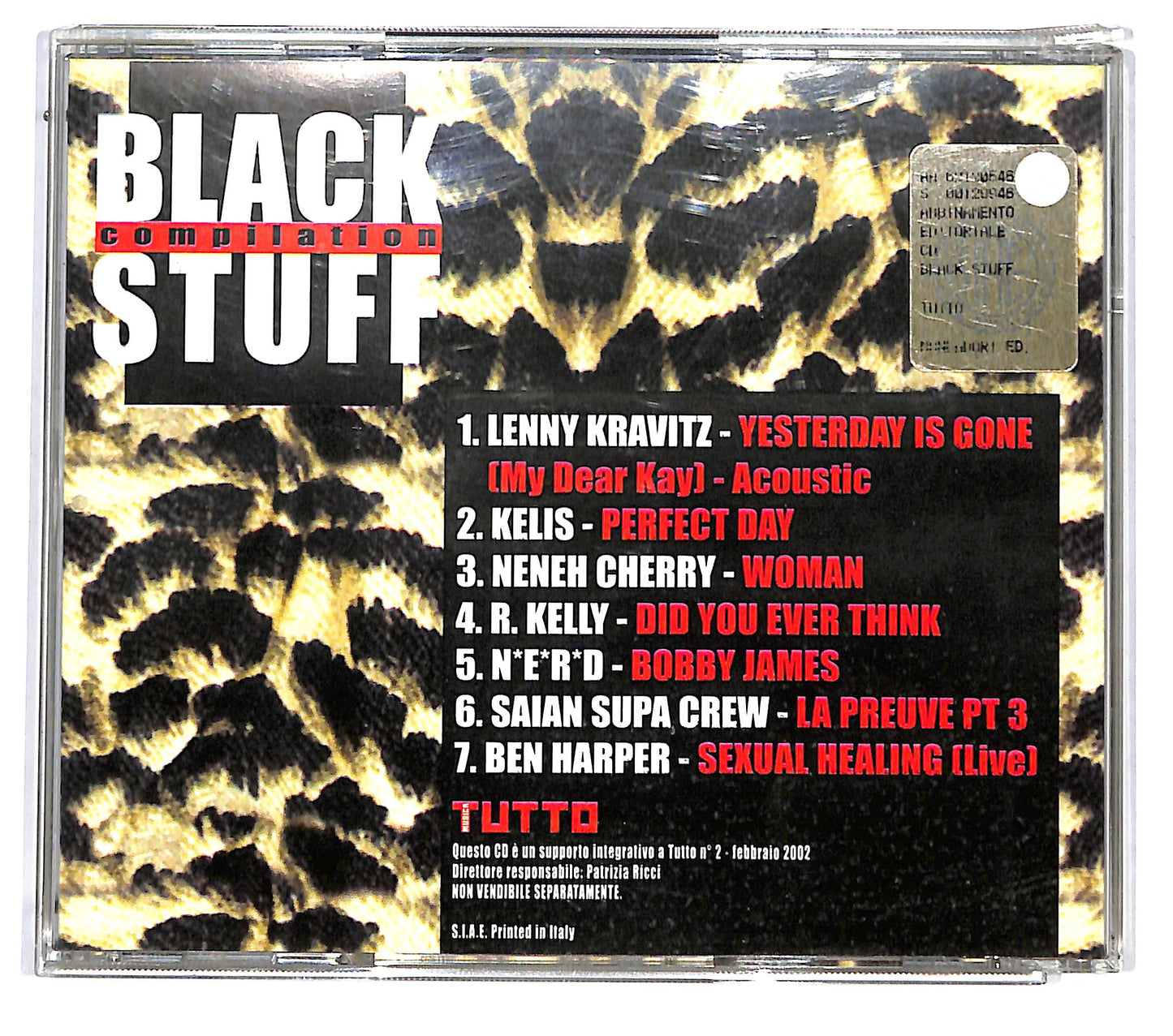 EBOND Various - Black Stuff Compilation EDITORIALE CD CD123142