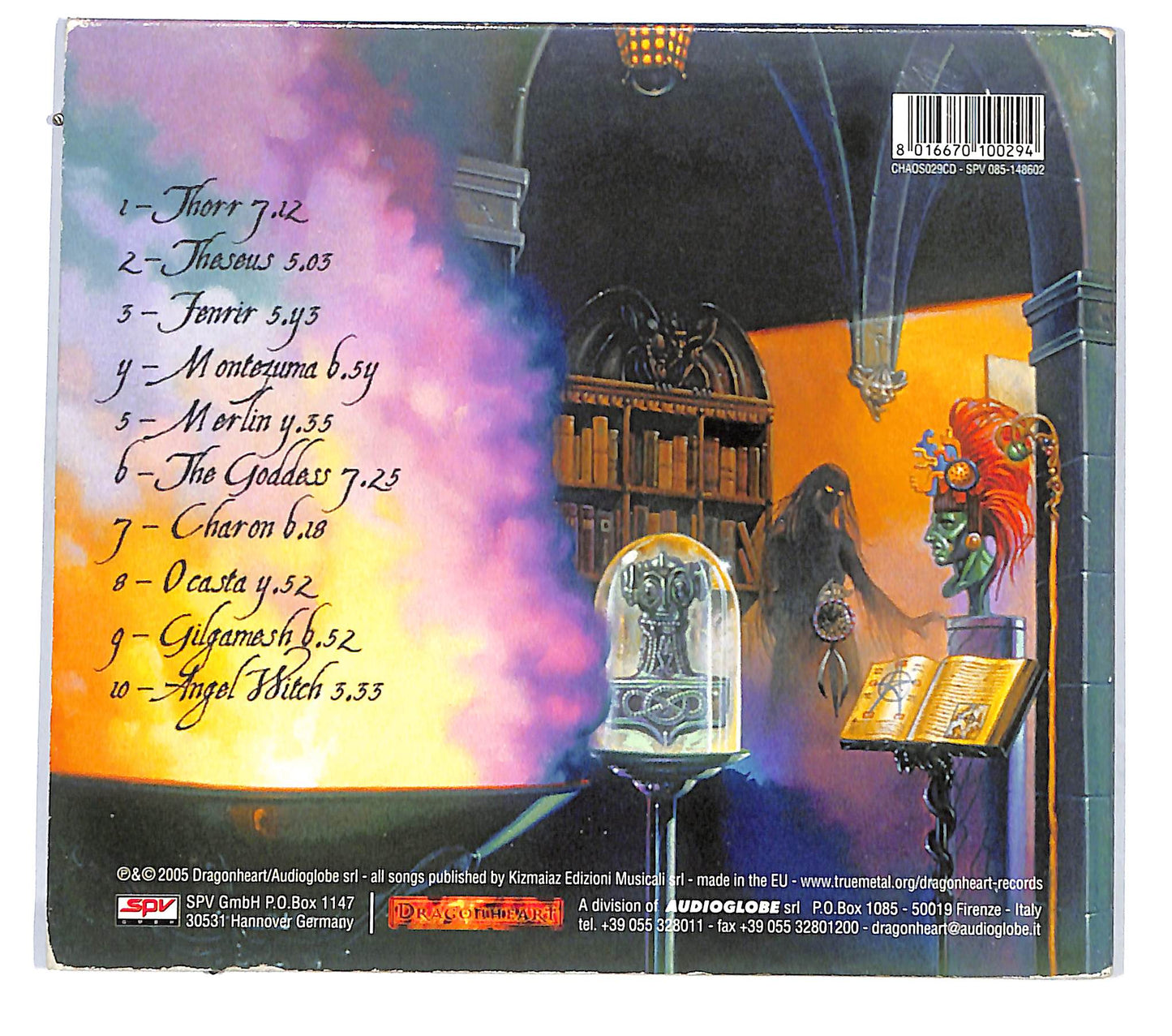 EBOND Raising Fear - Mythos DIGIPACK CD CD123159