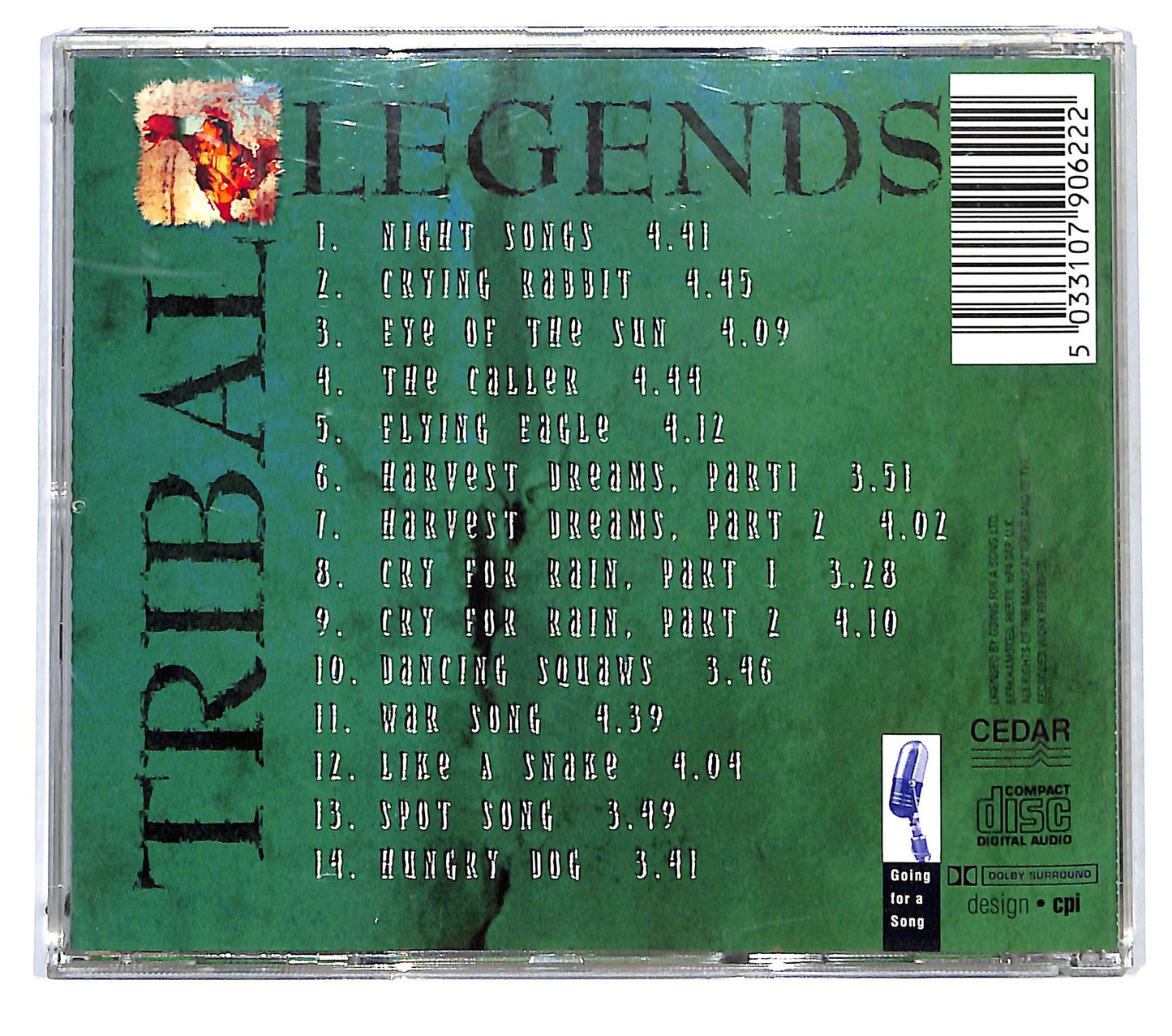 EBOND Navajo - Tribal Legends The Sounds Of Native America Vol 2 CD CD123202