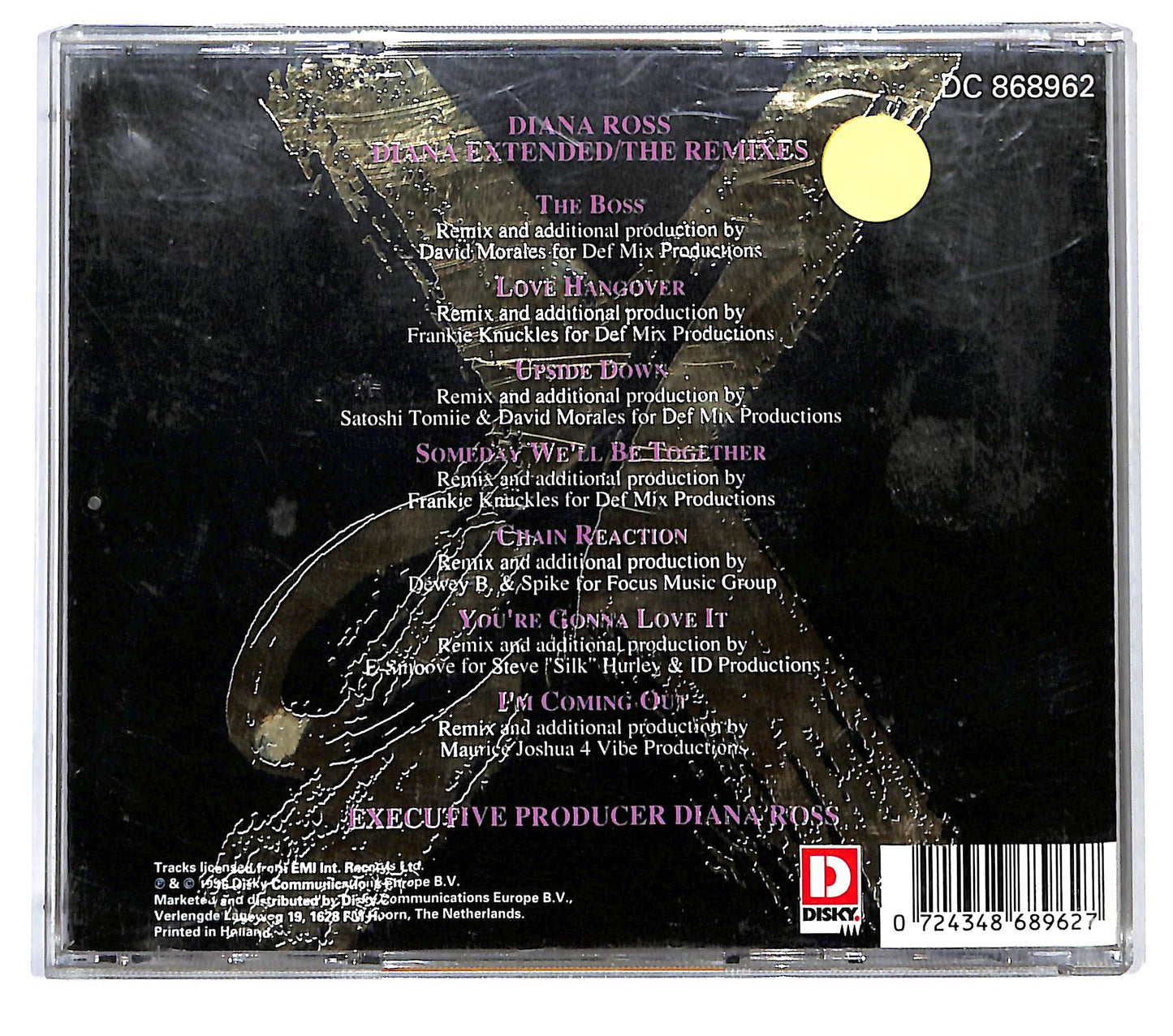 EBOND Diana Ross - Diana Extended - The Remixes CD CD123203