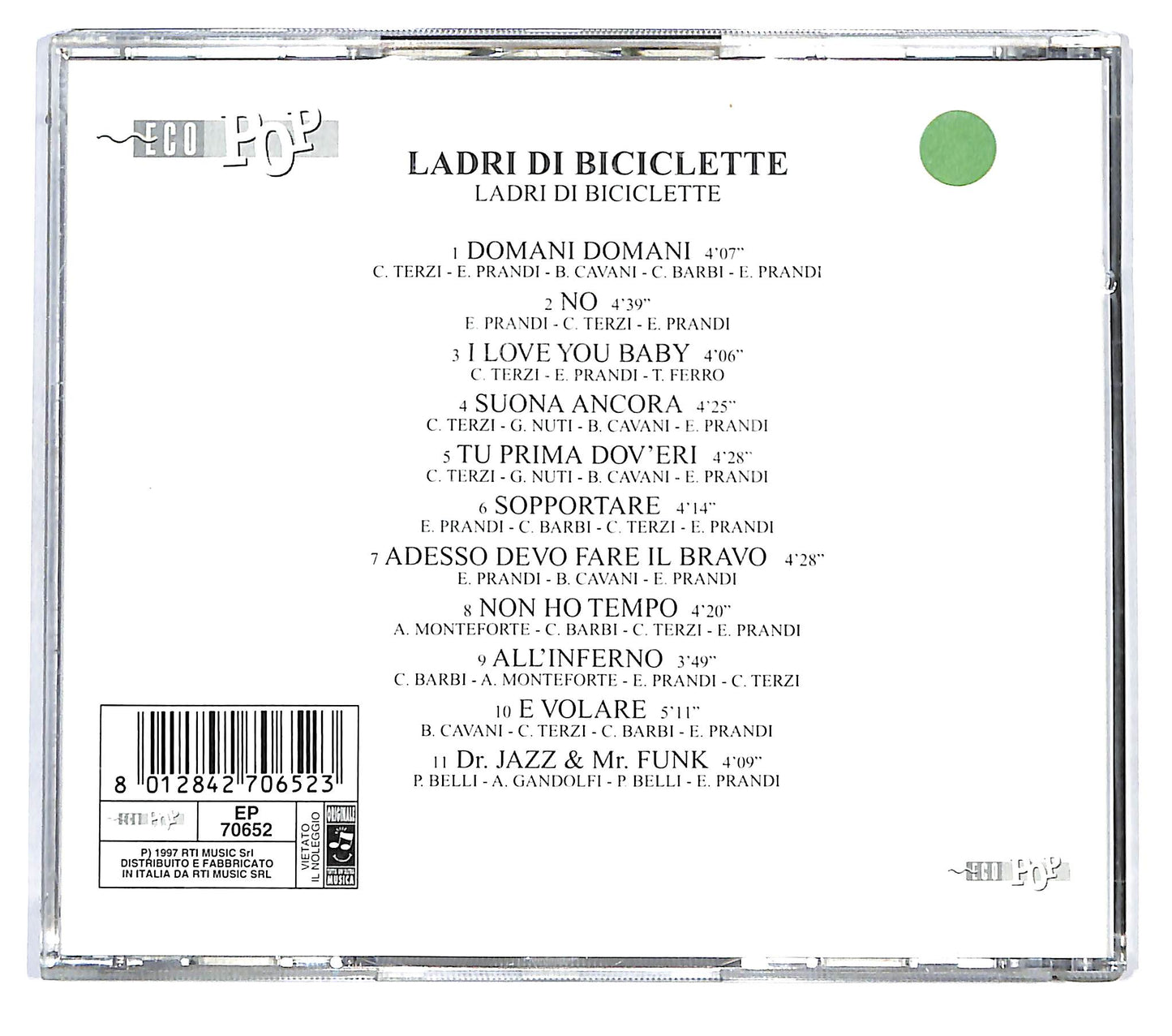 EBOND Ladri Di Biciclette - Tre CD CD123224
