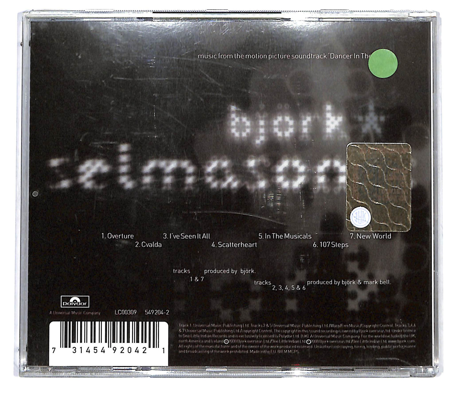 EBOND Bjork - SelmaSongs CD CD123225