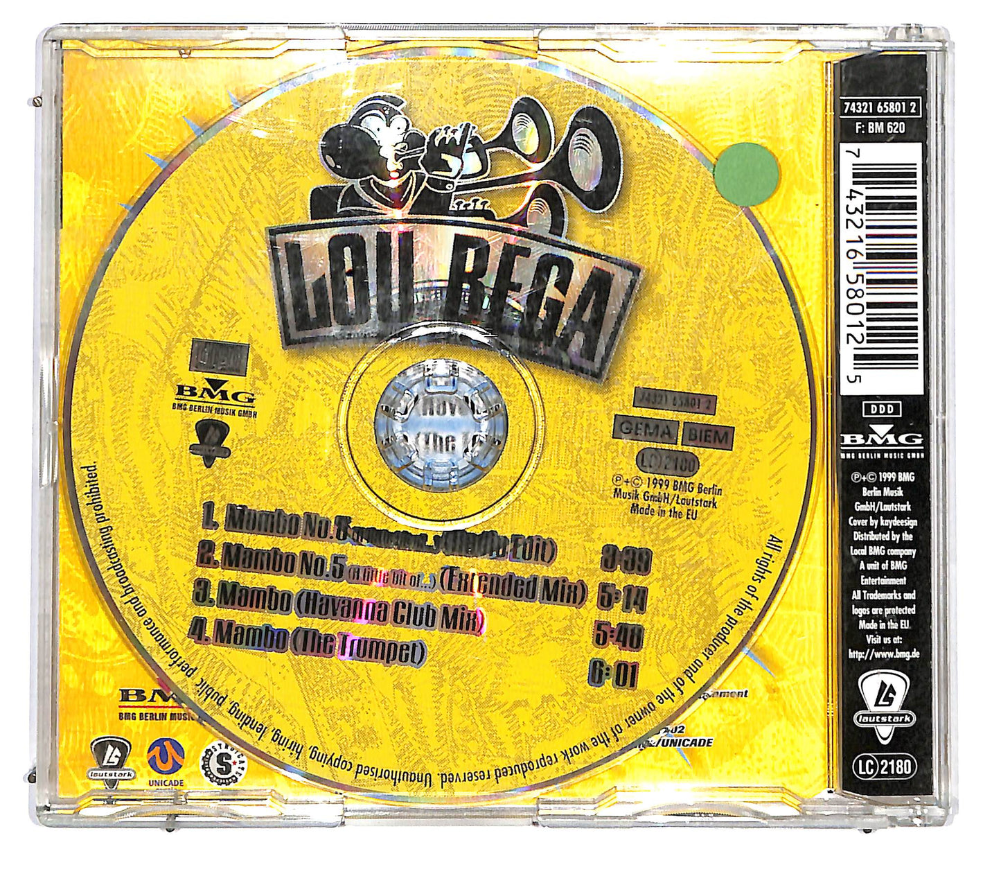 EBOND Lou Bega - Mambo No.5 (A Little Bit Of ...) CD CD123244