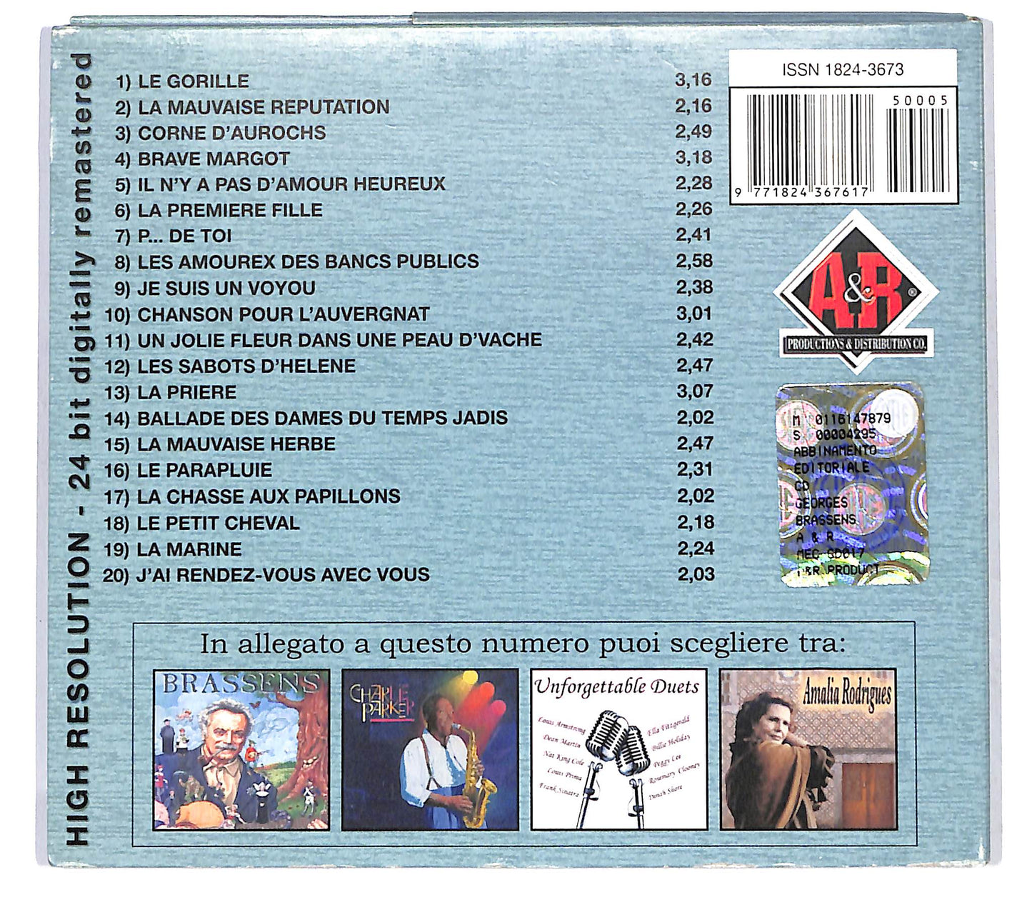 EBOND Georges Brassens - Georges Brassens DIGIPACK CD CD123245