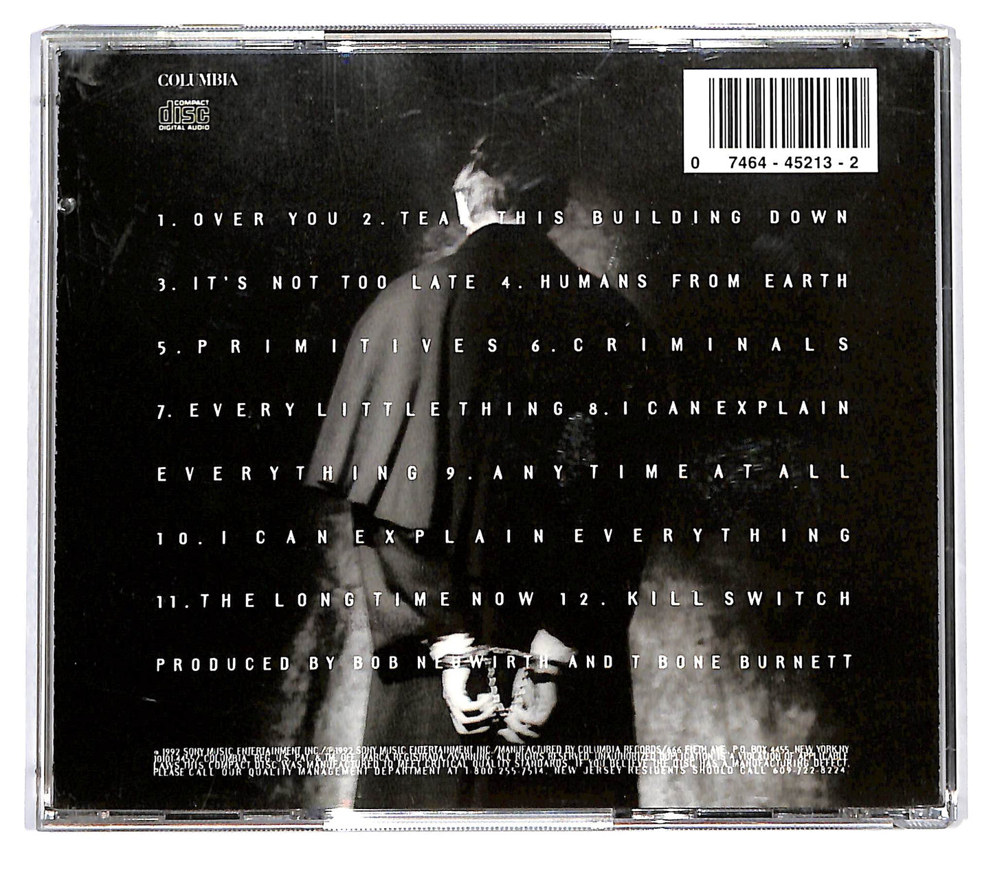EBOND T Bone Burnett - The Criminal Under My Own Hat CD CD123249