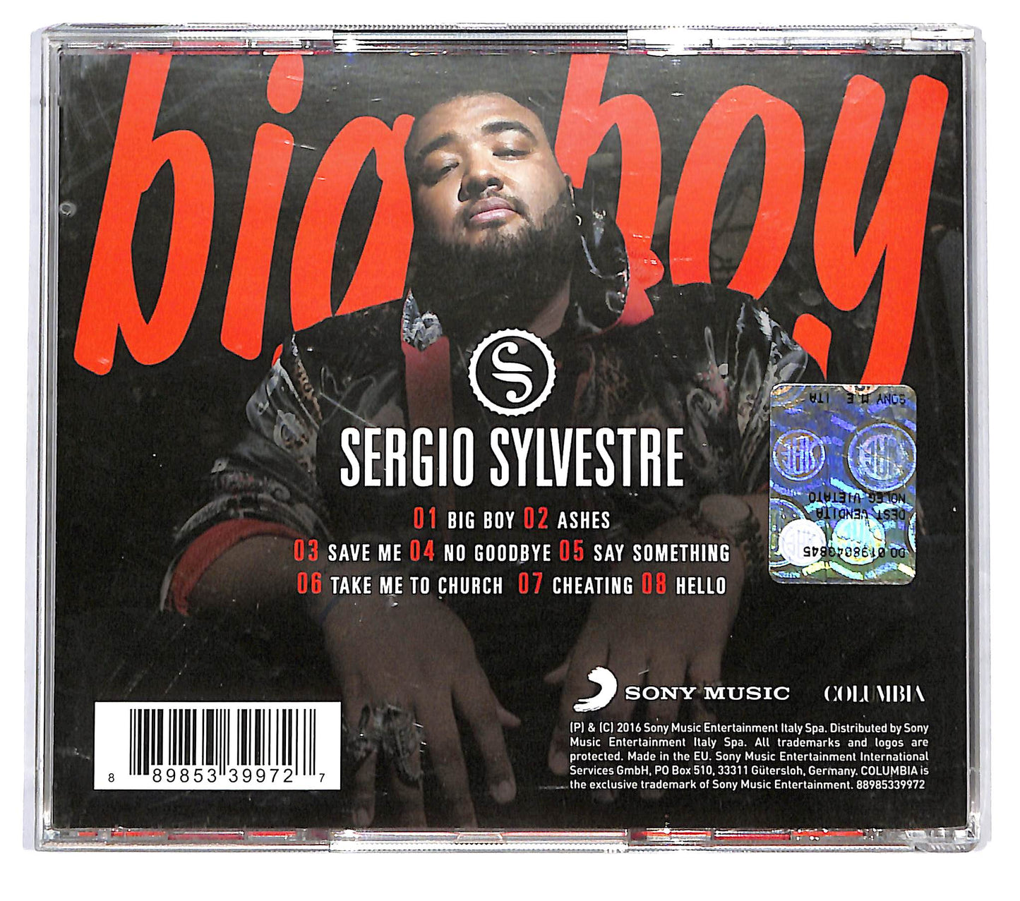 EBOND Sergio Sylvestre - Big Boy CD CD123261