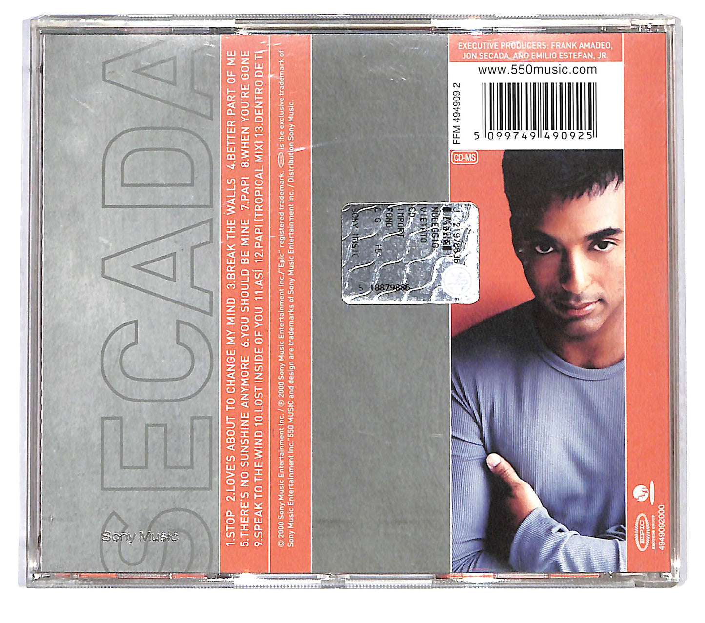 EBOND Jon Secada - Better Part Of Me CD CD123262