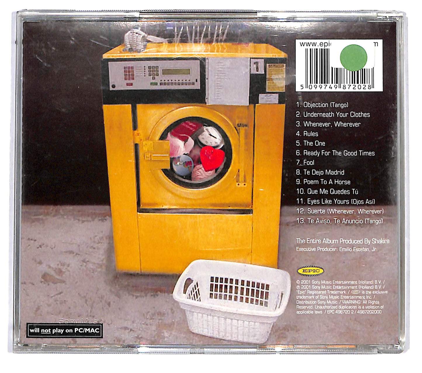 EBOND Shakira - Laundry Service CD CD123263