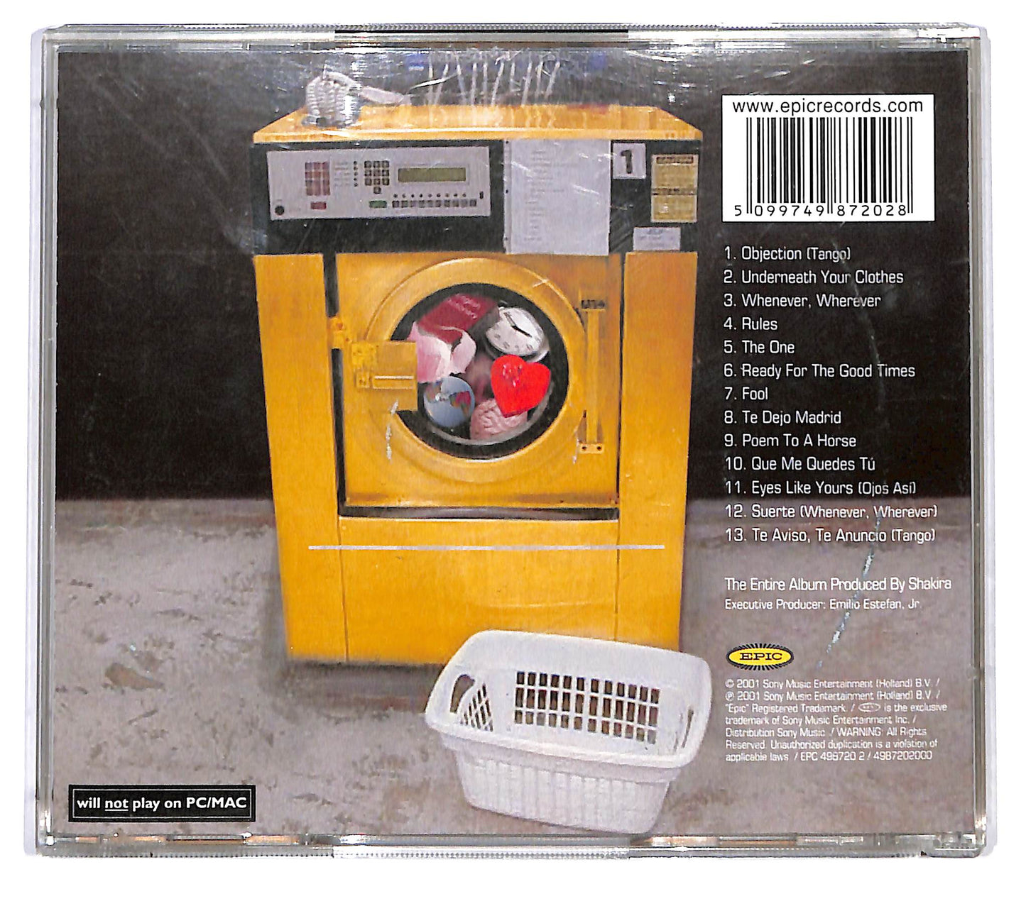 EBOND Shakira - Laundry Service CD CD123302