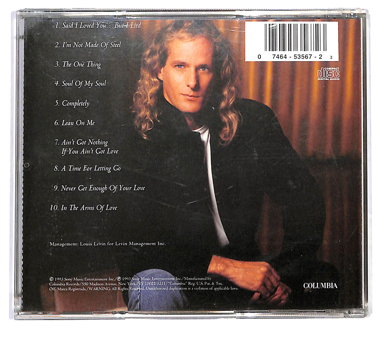 EBOND Michael Bolton - The One Thing CD CD123303