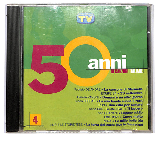 EBOND Various - 50 Anni Di Canzoni Italiane Vol 4 EDITORIALE CD CD123314